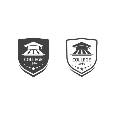 College Logo Stock Photos and Images - 123RF