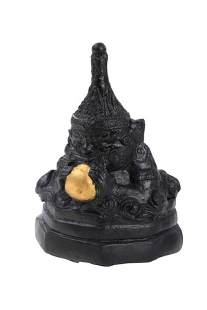 ラフ 白い背景で隔離の月を食べる黒い巨人 の写真素材 画像素材 Image ラフ 白い背景で隔離の月を食べる黒い巨人 の写真素材 画像素材 Image