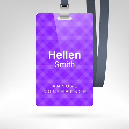conference badge template