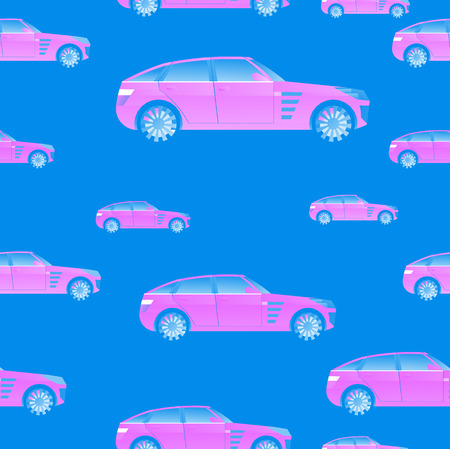 車のイラストやテキスタイルとシームレスなパターン のイラスト素材 ベクタ Image 車のイラストやテキスタイルとシームレスなパターン のイラスト素材 ベクタ Image