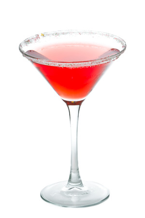 christmas martini isolated on a white background garnished with sugar rim in different colors stock photo - White Christmas Martini christmas martini isolated on a white background garnished with sugar rim in different colors stock photo - White Christmas Martini