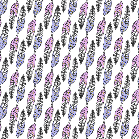 かわいい花のフレーム 花のパターンを落書き 包装や本のデザインの創造的なフローラル背景のイラスト素材 ベクタ Image