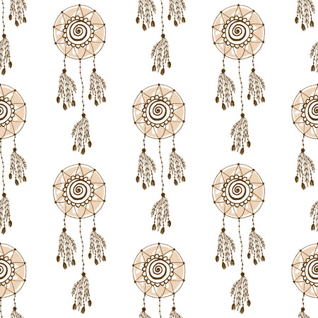 Ethnic Background With Dream Catcher Vector Seamless Pattern Magnificent Dream Catcher Design Patterns Ethnic Background With Dream Catcher Vector Seamless Pattern Magnificent Dream Catcher Design Patterns