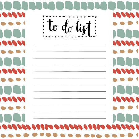 handwriting to do list vector cute blank with lettering royalty cute printable to do lists