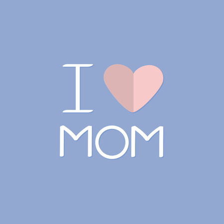 ママ幸せな母の日本文紙ハート記号グリーティング カード フラットなデザイン スタイル ローズクォーツ セレニティ色背景ベクトル図が大好きのイラスト素材 ベクタ Image ママ幸せな母の日本文紙ハート記号グリーティング カード フラットなデザイン スタイル ローズクォーツ セレニティ色背景ベクトル図が大好きのイラスト素材 ベクタ Image