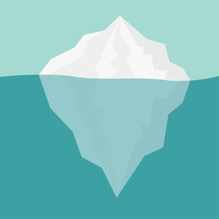 海の氷山 氷の水 イラスト背景 のイラスト素材 ベクタ Image