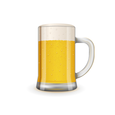 新鮮でおいしいビールのグラス 詳細リアルなベクトルイラスト のイラスト素材 ベクタ Image 新鮮でおいしいビールのグラス 詳細リアルなベクトルイラスト のイラスト素材 ベクタ Image