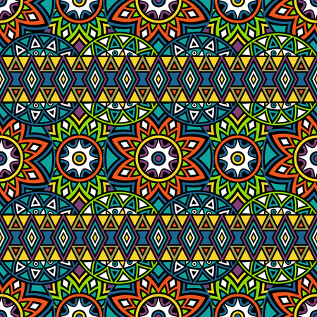 60504316 nahtloses muster mit azteken und mandalamotiven abstrakter hintergrund in der ethnischen art boho design - Boho Muster 60504316 nahtloses muster mit azteken und mandalamotiven abstrakter hintergrund in der ethnischen art boho design - Boho Muster