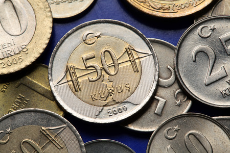 coins of italy italian physician and educator maria montessori 34200791 coins of turkey bosphorus bridge over the bosphorus strait in istanbul depicted in the turkish 50 kurus coin