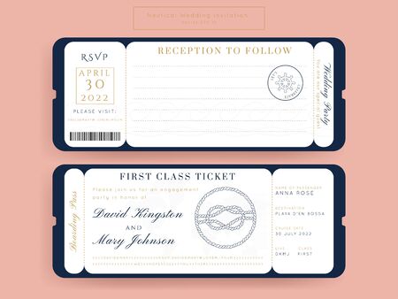 Boarding pass Anchor,Retro Sailor on the Boat Address Tags
