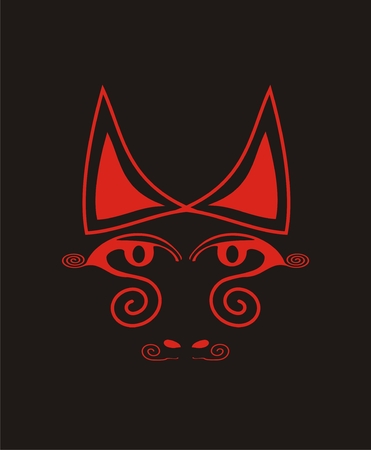 Stylized Furious Red Bull On A Black Background Royalty Free Cliparts Vectors And Stock Illustration Image 6396624