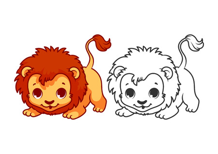 lion drawing stock photos and images 123rf lion outline drawing