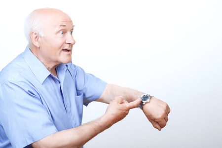 40817035-hurry-up-nice-grandfather-point