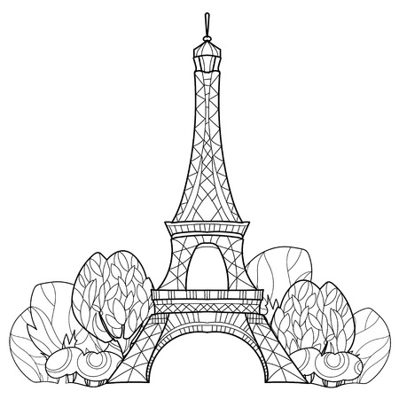 Zentangle では エッフェル塔ベクトル イラストの手書き様式化されました 入れ墨または Makhenda のためのスケッチします フランスのコレクションです のイラスト素材 ベクタ Image Zentangle では エッフェル塔ベクトル イラストの手書き様式化されました 入れ墨または Makhenda のためのスケッチします フランスのコレクションです のイラスト素材 ベクタ Image