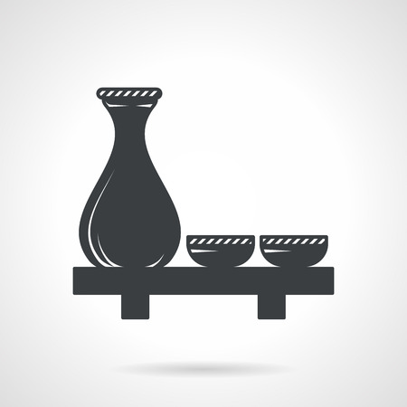 日本酒アイコン フラット イラスト分離ベクトル記号のイラスト素材 ベクタ Image 日本酒アイコン フラット イラスト分離ベクトル記号のイラスト素材 ベクタ Image