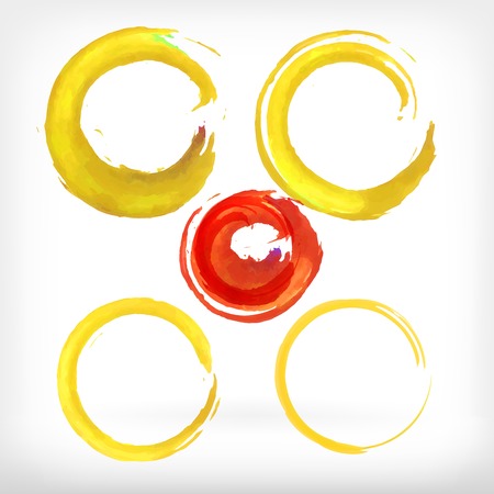 水彩ベクトル イラストやバナー白背景にピンクのブラシ汚れに のイラスト素材 ベクタ Image 水彩ベクトル イラストやバナー白背景にピンクのブラシ汚れに のイラスト素材 ベクタ Image