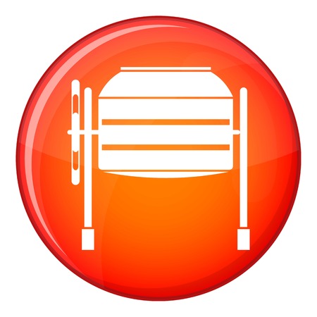 concrete circle pad