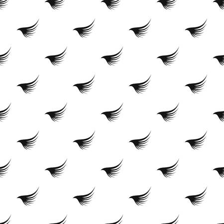 angel wing pattern simple illustration of angel wing vector