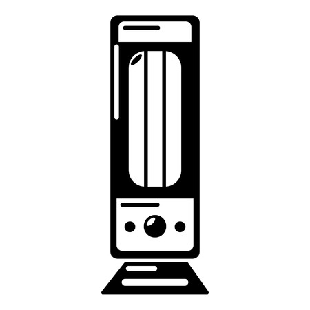 ヒートブロワーアイコン Web 用のヒートブロワー ベクトル アイコンの簡単な図 のイラスト素材 ベクタ Image