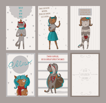 逆と本文の猫と女性の垂直カードのセットです ベクトル イラスト 愛 恋愛や人間関係に専念します すべての猫のキャラクターがかわいい親切 贈り物や楽しい引用 のイラスト素材 ベクタ Image 逆と本文の猫と女性の垂直カードのセットです ベクトル イラスト 愛 恋愛や人間関係に専念します すべての猫のキャラクターがかわいい親切 贈り物や楽しい引用 のイラスト素材 ベクタ Image