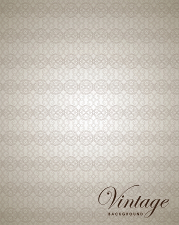 Artistic design over vintage background vector illustration Stock Photo