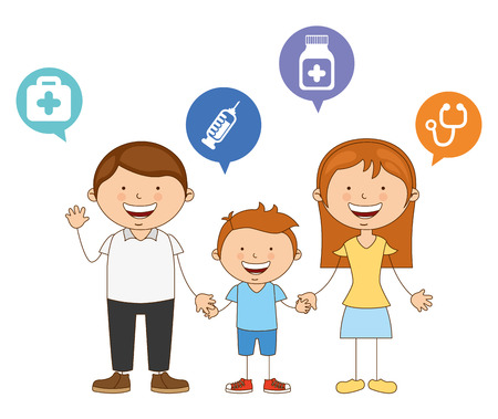 Zdrowie Dziecka Grafika Wektorowa, Clipartów i Ilustracji - 123RF