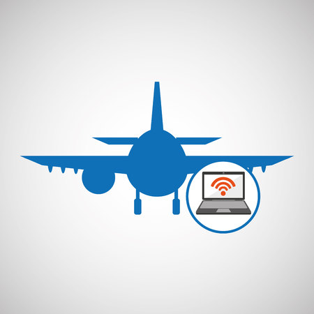 Travel Concept Connection Internet Hotel Silhouette Blue Plane Design Vector Illustration Graphic Travel Concept Connection Internet Hotel Silhouette Blue Plane Design Vector Illustration Graphic