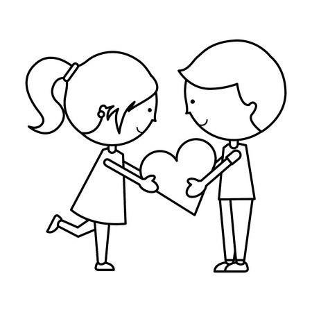 かわいいカップル キャラクター ベクトル イラスト デザインのイラスト素材 ベクタ Image かわいいカップル キャラクター ベクトル イラスト デザインのイラスト素材 ベクタ Image