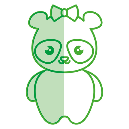 かわいい 柔らかい女性クマ パンダかわいいスタイル ベクトル イラスト デザイン のイラスト素材 ベクタ Image かわいい 柔らかい女性クマ パンダかわいいスタイル ベクトル イラスト デザイン のイラスト素材 ベクタ Image