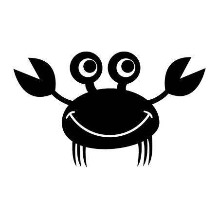 幸せそうな顔のイラストがヤドカリ のイラスト素材 ベクタ Image