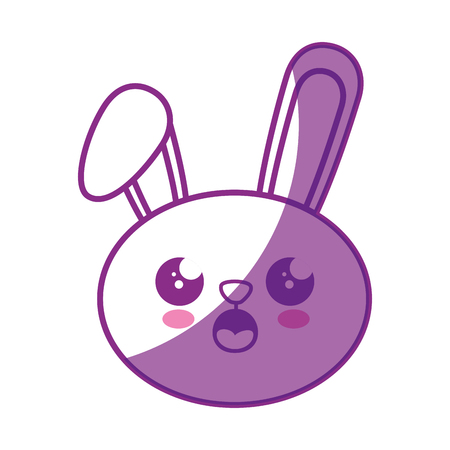 かわいい顔のアイコンとウサギ かわいい動物漫画とキャラクター テーマ 孤立したデザイン ベクトル図 のイラスト素材 ベクタ Image かわいい顔のアイコンとウサギ かわいい動物漫画とキャラクター テーマ 孤立したデザイン ベクトル図 のイラスト素材 ベクタ Image