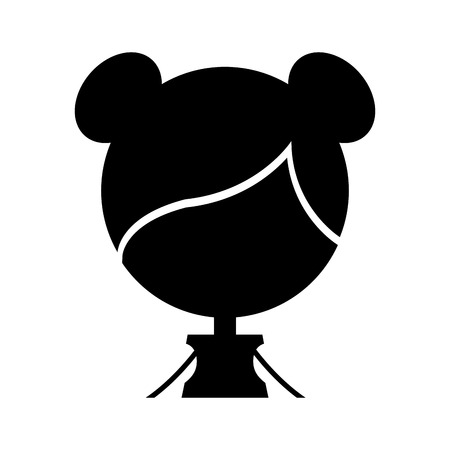 かわいい女の子キャラクターのアイコン ベクトル イラスト デザイン のイラスト素材 ベクタ Image かわいい女の子キャラクターのアイコン ベクトル イラスト デザイン のイラスト素材 ベクタ Image