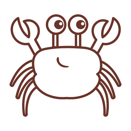 かわいいカニの文字アイコン ベクトル イラスト デザインのイラスト素材 ベクタ Image かわいいカニの文字アイコン ベクトル イラスト デザインのイラスト素材 ベクタ Image