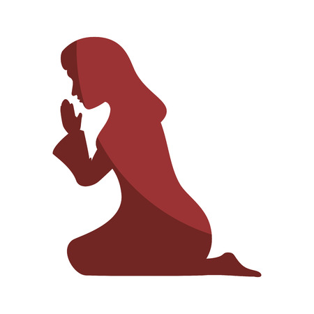 4,486 Praying Woman Stock Illustrations, Cliparts and Royalty Free Praying  Woman Vectors