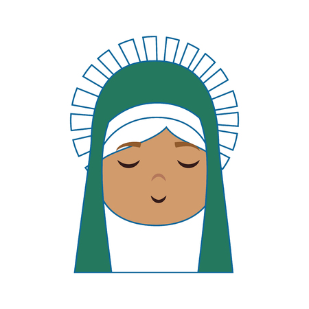 聖母マリア漫画アイコン ベクトル イラスト グラフィック デザイン のイラスト素材 ベクタ Image 聖母マリア漫画アイコン ベクトル イラスト グラフィック デザイン のイラスト素材 ベクタ Image