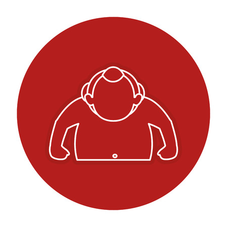 相撲レスラー日本のアイコン ベクトル イラスト デザインのイラスト素材 ベクタ Image