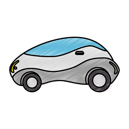 現代車未来のアイコン ベクトル イラスト デザインのイラスト素材 ベクタ Image