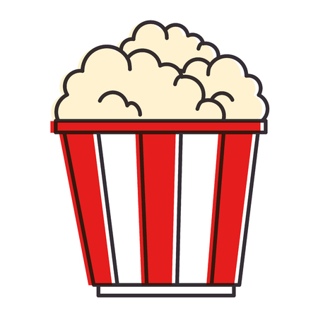 おいしいポップコーンのアイコン ベクトル イラスト デザインのイラスト素材 ベクタ Image 8036