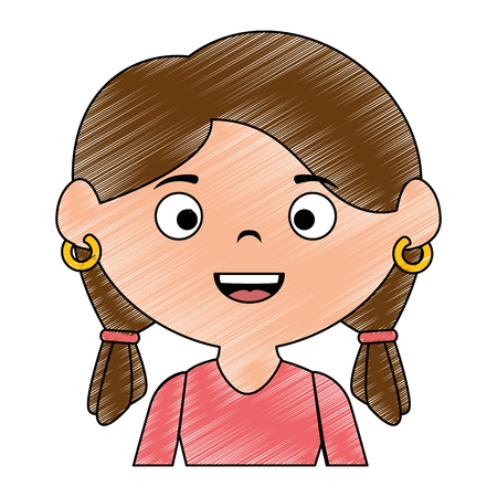 かわいい女の子のアバターキャラクターベクトルイラストデザイン のイラスト素材 ベクタ Image かわいい女の子のアバターキャラクターベクトルイラストデザイン のイラスト素材 ベクタ Image