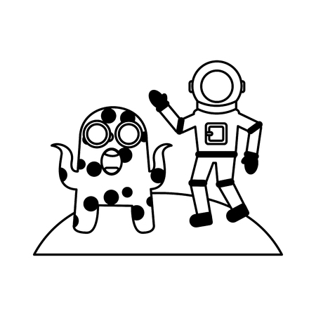 外国人の漫画のキャラクターのアイコン ベクトル イラスト デザインと宇宙飛行士 のイラスト素材 ベクタ Image 外国人の漫画のキャラクターのアイコン ベクトル イラスト デザインと宇宙飛行士 のイラスト素材 ベクタ Image