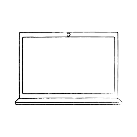 ラップトップの無線lanインターネットデバイスガジェット画面 ベクトルイラスト のイラスト素材 ベクタ Image