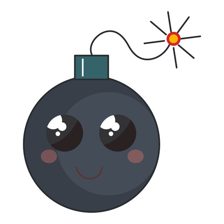 爆弾は アイコン ベクトル イラスト デザインを分離しました のイラスト素材 ベクタ Image