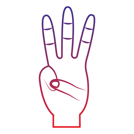 3本指アップ手のジェスチャーアイコン画像ベクトルイラストデザイン のイラスト素材 ベクタ Image 3本指アップ手のジェスチャーアイコン画像ベクトルイラストデザイン のイラスト素材 ベクタ Image