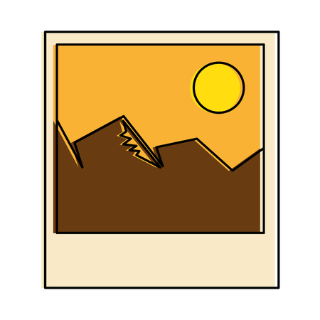 ピクチャーファイル分離アイコンベクトルイラストデザイン のイラスト素材 ベクタ Image ピクチャーファイル分離アイコンベクトルイラストデザイン のイラスト素材 ベクタ Image