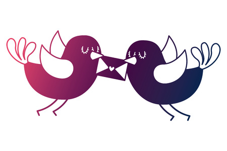 美しい飛ぶ鳥素敵な動物ベクトルイラストのイラスト素材 ベクタ Image