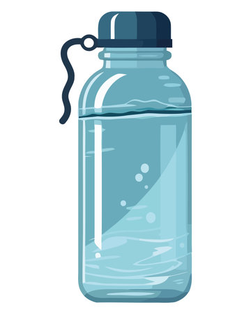 Drinking Water Bottle Stock Vector Illustration and Royalty Free Drinking  Water Bottle Clipart