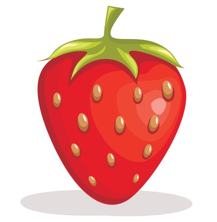 Strawberry illustration Stock Photo