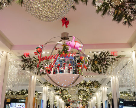 new york december 12 2017 christmas decor with believe campaign theme at macys - Macys Christmas Decorations 2017 new york december 12 2017 christmas decor with believe campaign theme at macys - Macys Christmas Decorations 2017