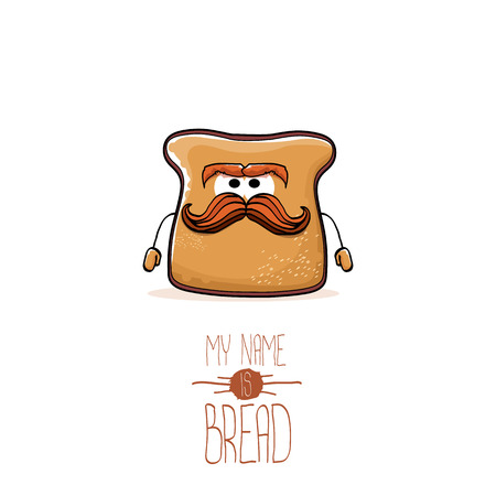 ベクトル面白い漫画かわいいスライスパン文字は 白い背景に隔離されています 私の名前はパンコンセプトイラストです ファンキーな食べ物のキャラクターのイラスト素材 ベクタ Image ベクトル面白い漫画かわいいスライスパン文字は 白い背景に隔離されています 私の名前はパンコンセプトイラストです ファンキーな食べ物のキャラクターのイラスト素材 ベクタ Image
