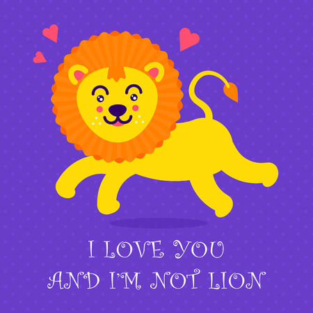 かわいいライオン子供アニメーションとゲームのための漫画します 赤ちゃんのための言葉が大好きです 子供のイラスト 壁紙 ポスターのデザインに適しています のイラスト素材 ベクタ Image かわいいライオン子供アニメーションとゲームのための漫画します 赤ちゃんのための言葉が大好きです 子供のイラスト 壁紙 ポスターのデザインに適しています のイラスト素材 ベクタ Image